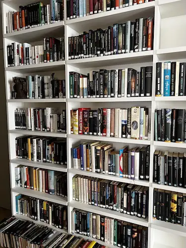 Colocando libros