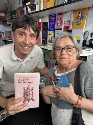 Con Óscar Reboiras