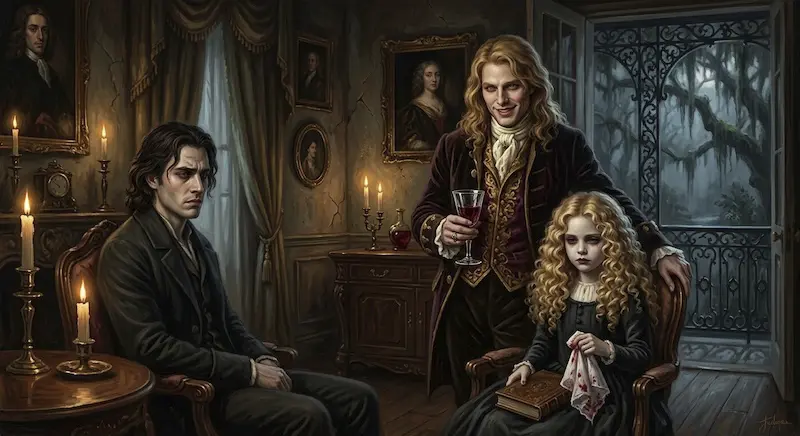 Crónicas Vampíricas Lestat, Louis y Claudia en Nueva Orleáns