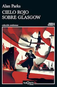 Cielo rojo sobre Glasgow